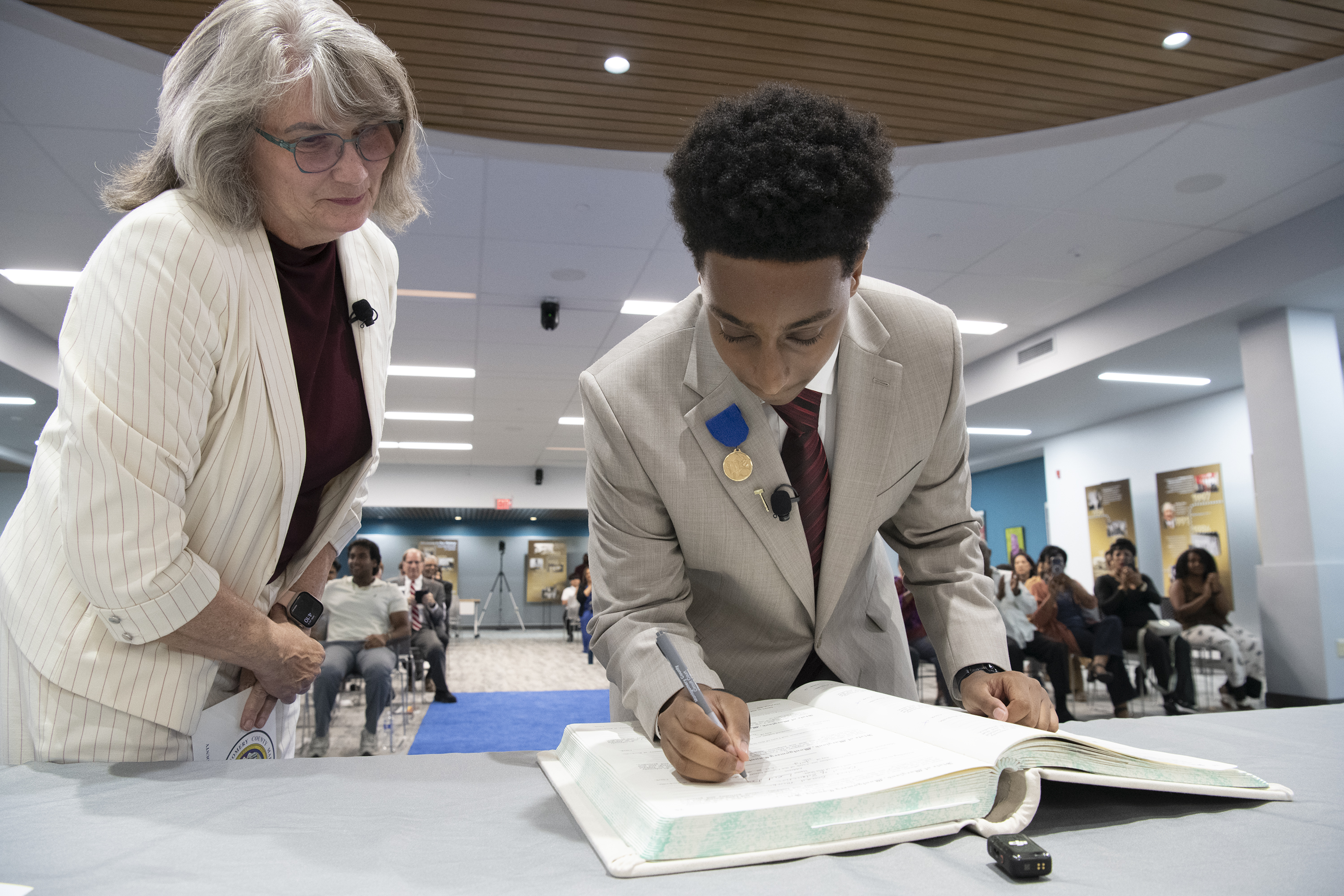 Board of Education installation ceremony