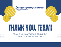 Superintendents Thank You! Postcard