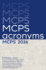 Get the new MCPS Acronyms