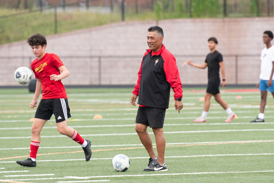 Oscar Amaguana, Wheaton High School boys&rsquo; varsity soccer coach