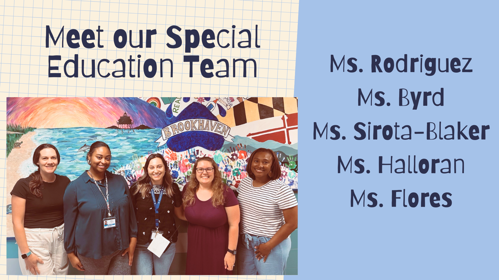 special education team