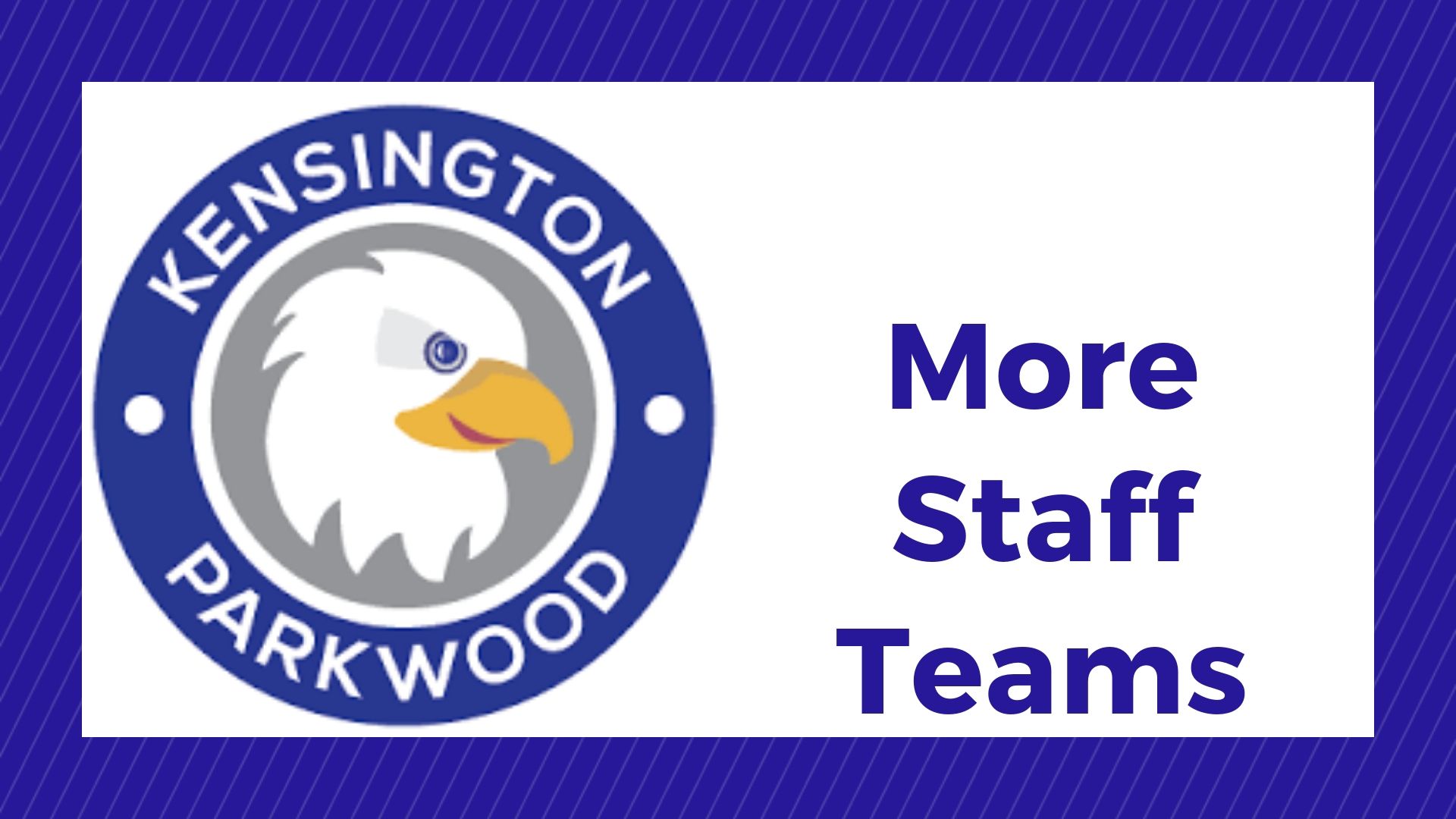 More Staff  Teams