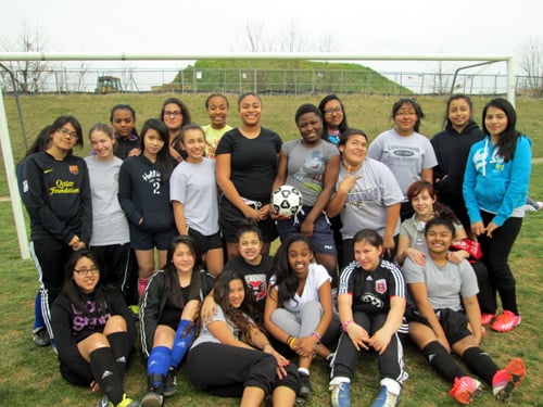 Boys & Girls Soccer Practice